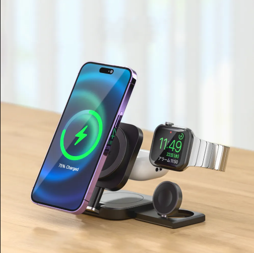 Wireless Phone / smartwatch Charging Stand 3 in 1